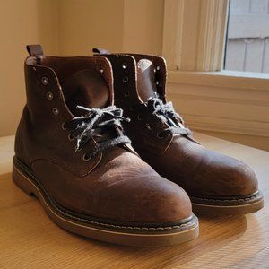 Golden Fox leather boots